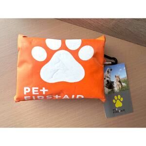 Pet First Aid Kit - 19 Piece, New with Tags, Compact w/ Carabiner